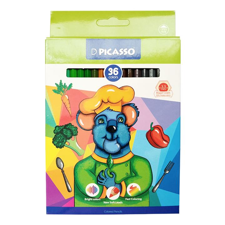 مداد رنگی 36 رنگ پیکاسو مدل Koala کد 18J2719